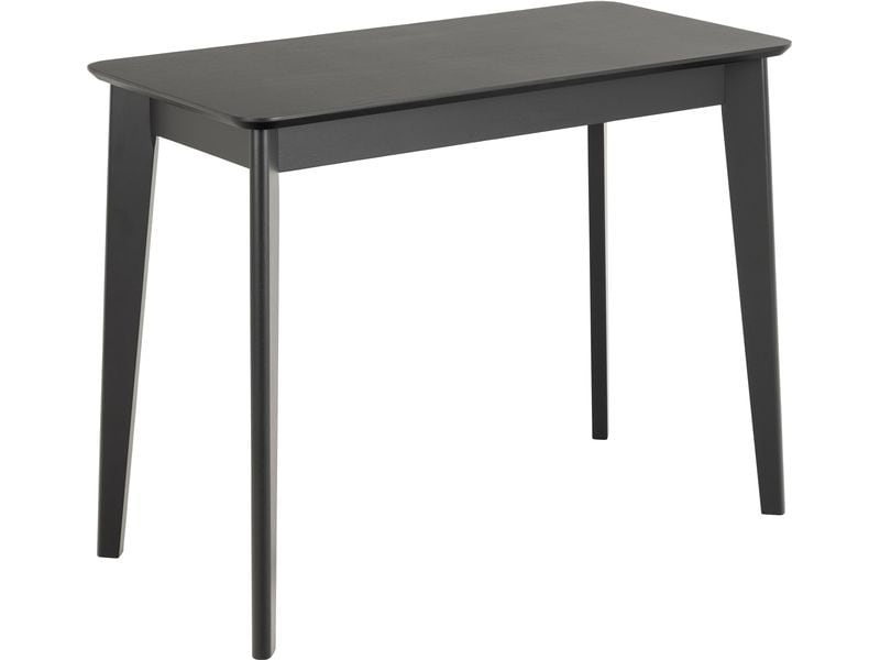 AC Design Tisch Roxby, Eiche, Schwarz Schreibtisch mit Stauraum im skandinavischen Stil