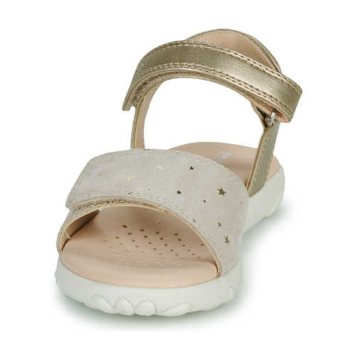 Geox - J SANDAL HAITI GIRL - Beige / Doré