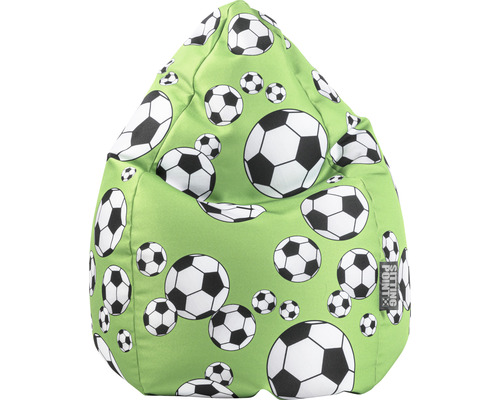 Zitzak Zitpunt Zitzak Kicker L ca. 120 liter groen 70x90 cm