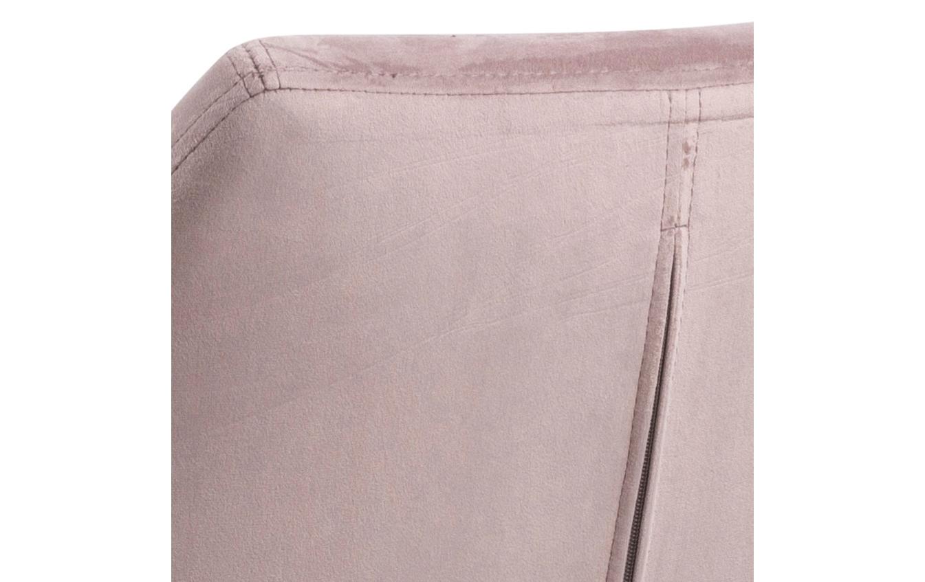 Bürostuhl Nora, mit Polsterrücken und Armlehnen, Dusty Rose<br>Schreibtischstuhl