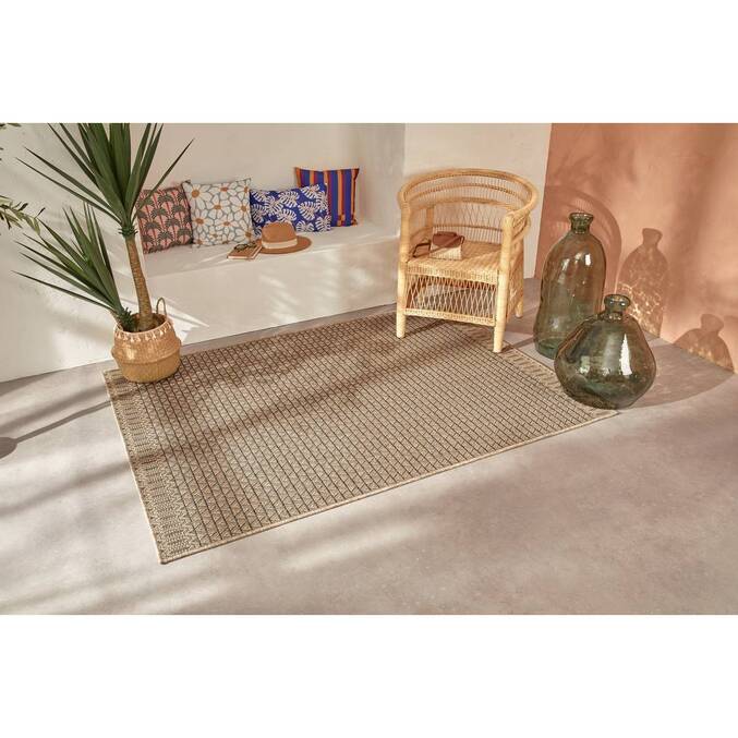 Tapis d'extérieur LUKA Motif géométrique