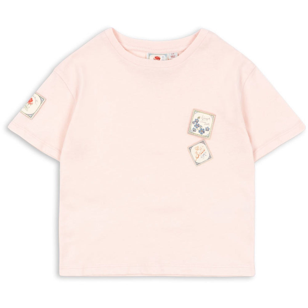 Køb Konges Sløjd Chalk Pink RHW X KS Lettre Tee Ocs