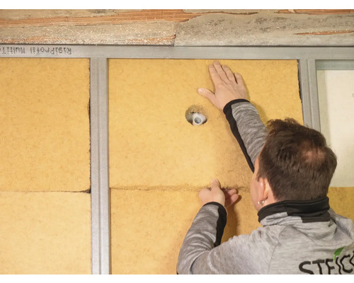 STEICOflex houtvezelisolatiemat voor droogbouw WLS 038 1200 mm x 625 mm x 40 mm (wordt alleen per pallet verkocht)