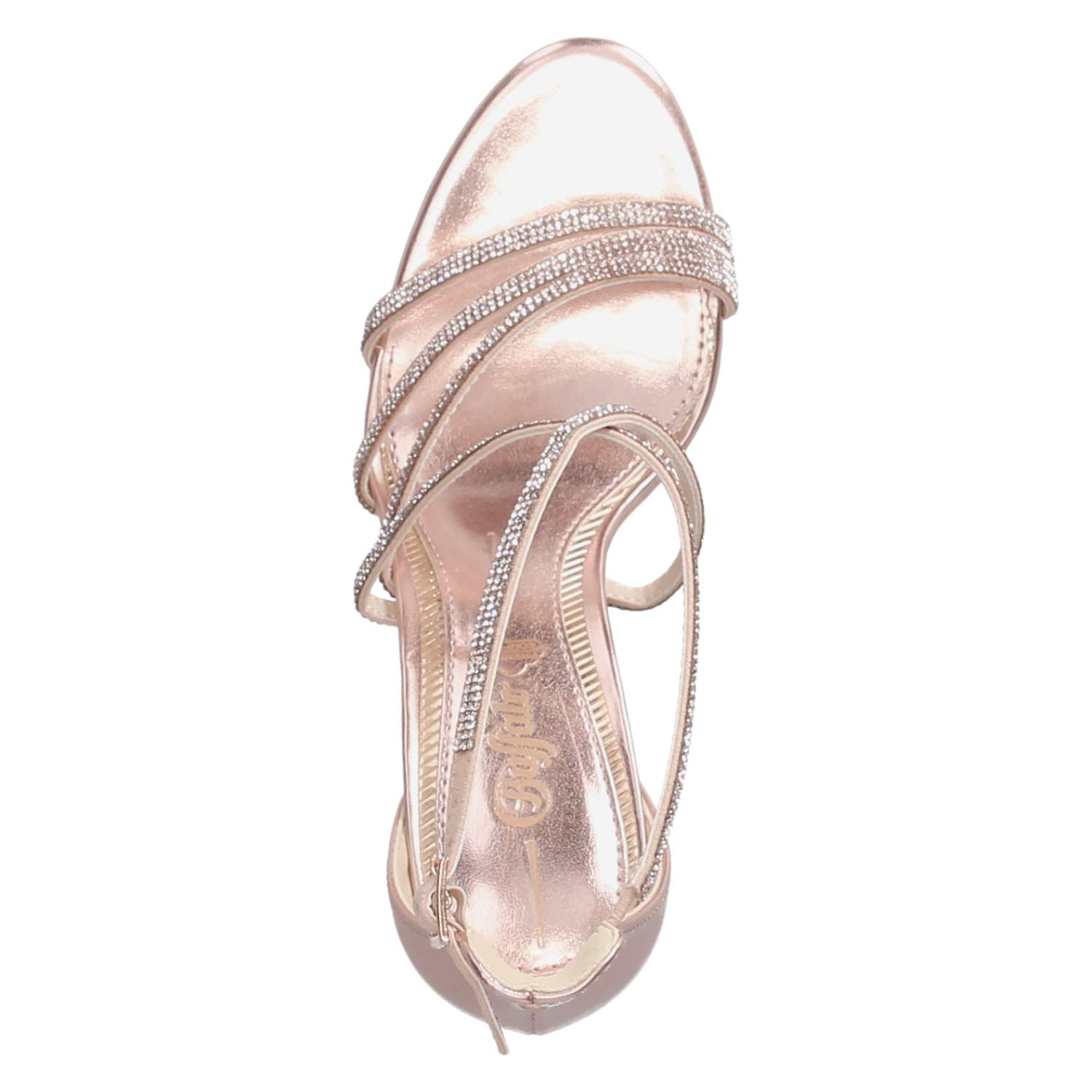 Buffalo Riemchensandaletten MAKAI 2 - rosegold met