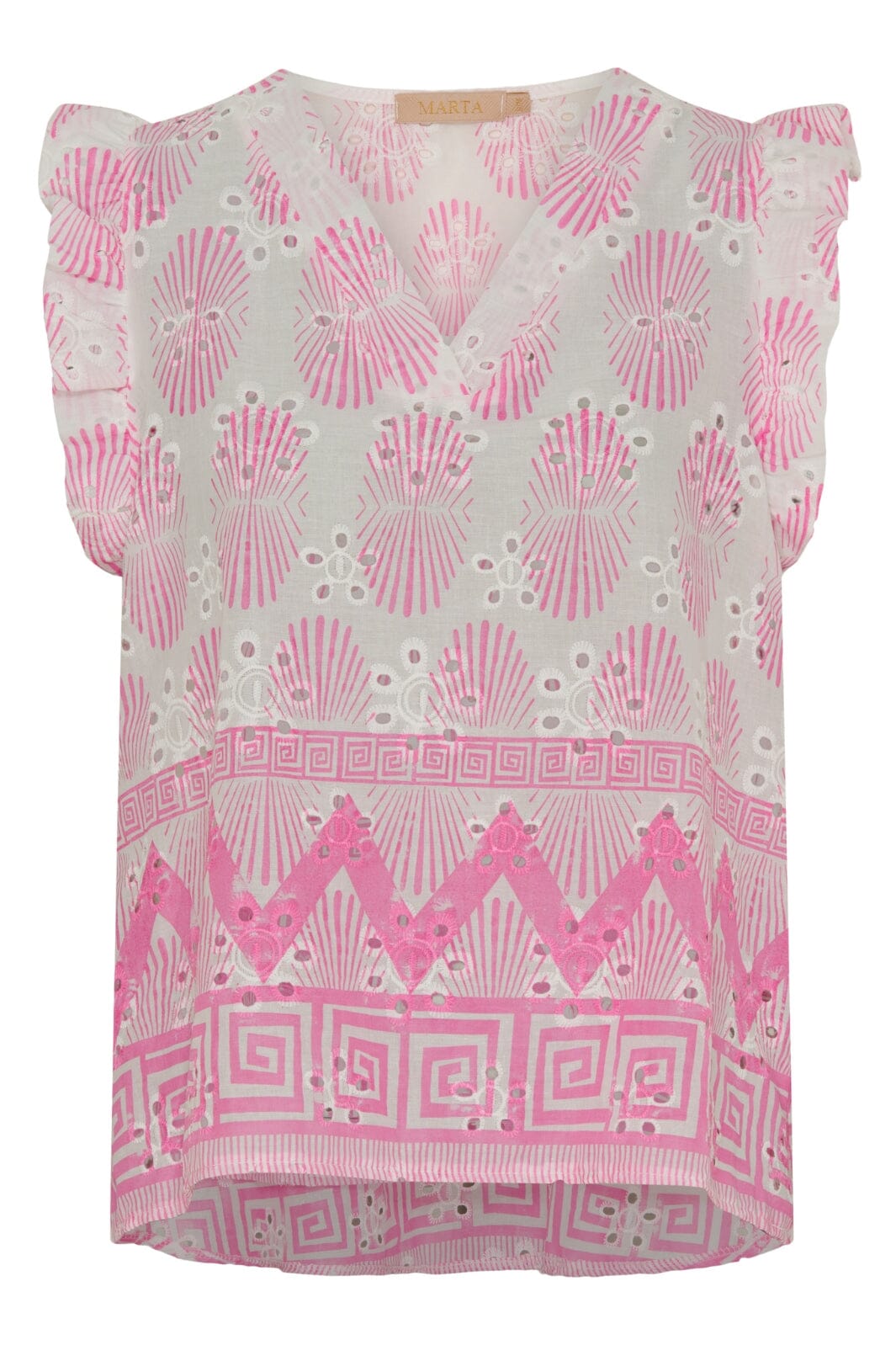 Marta Du Chateau Mdcjuliane Top white