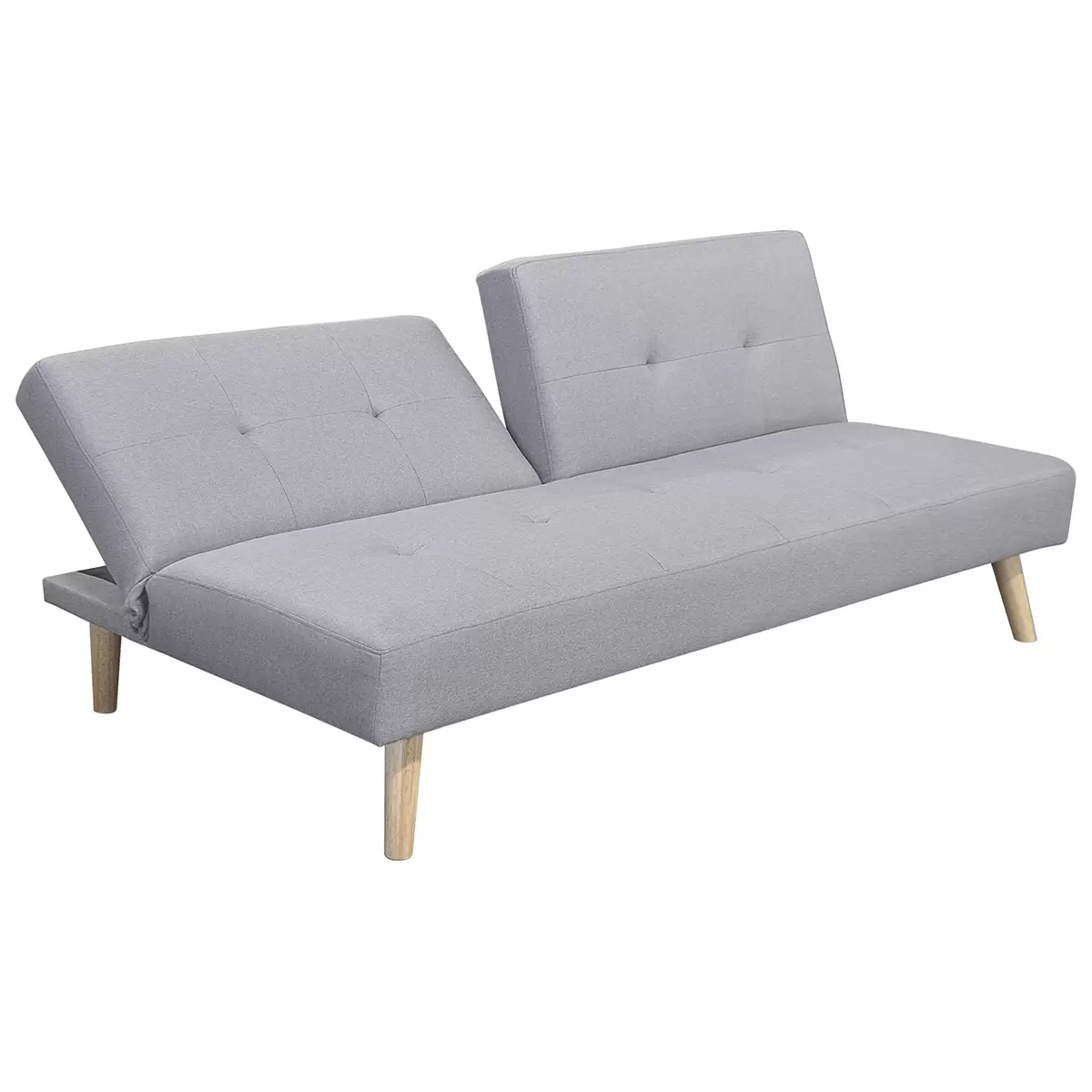 Sofa CLOUD 104x178 hellbraun,hellgrau