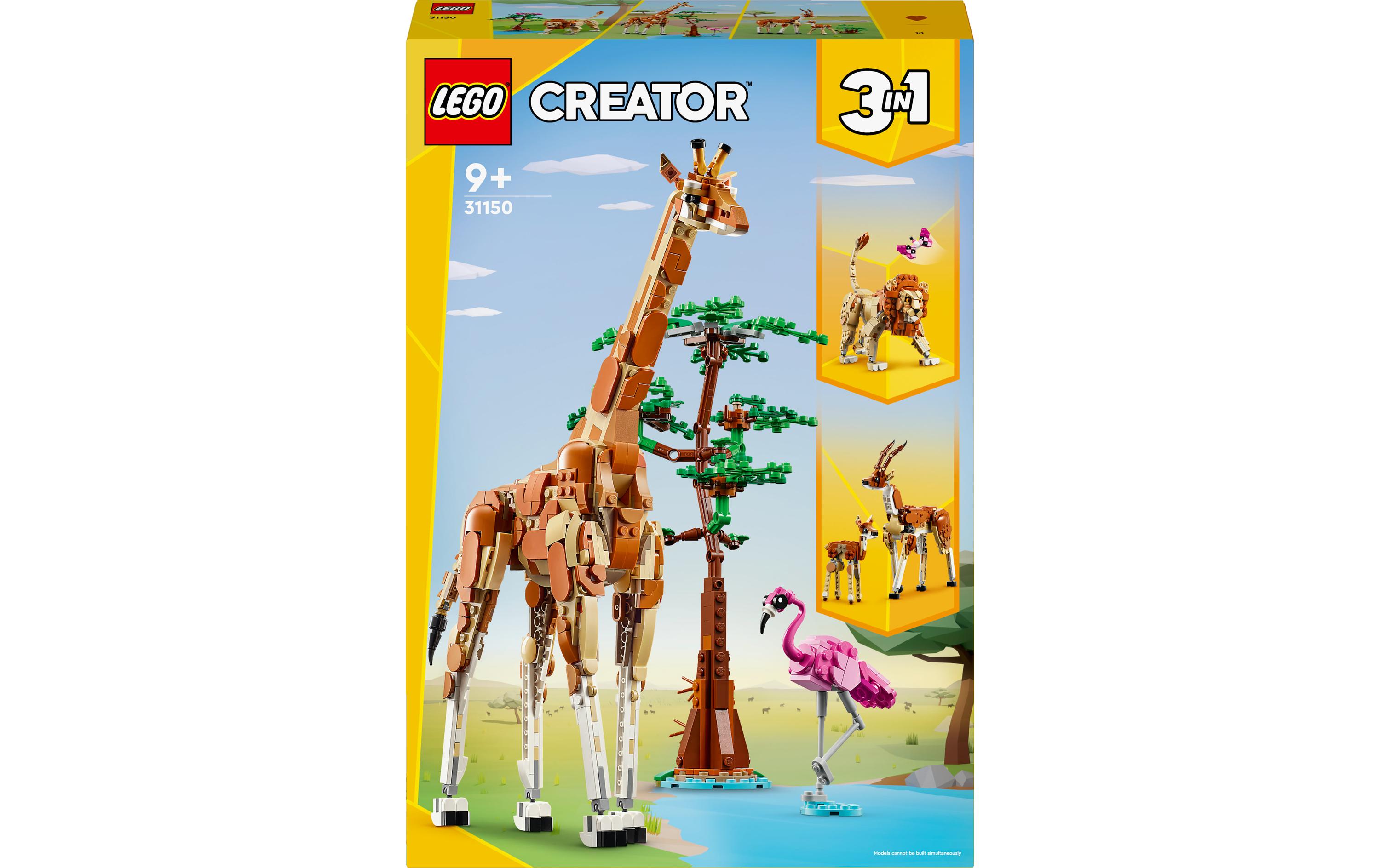 Creator Tiersafari 311503-in-1-Bauset
