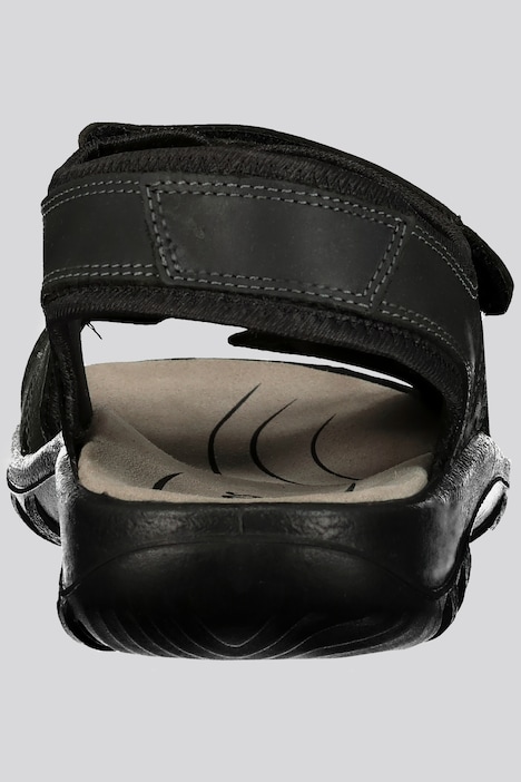 Herrensandale, Jomos, Leder, Klettriegel, bis Gr. 50