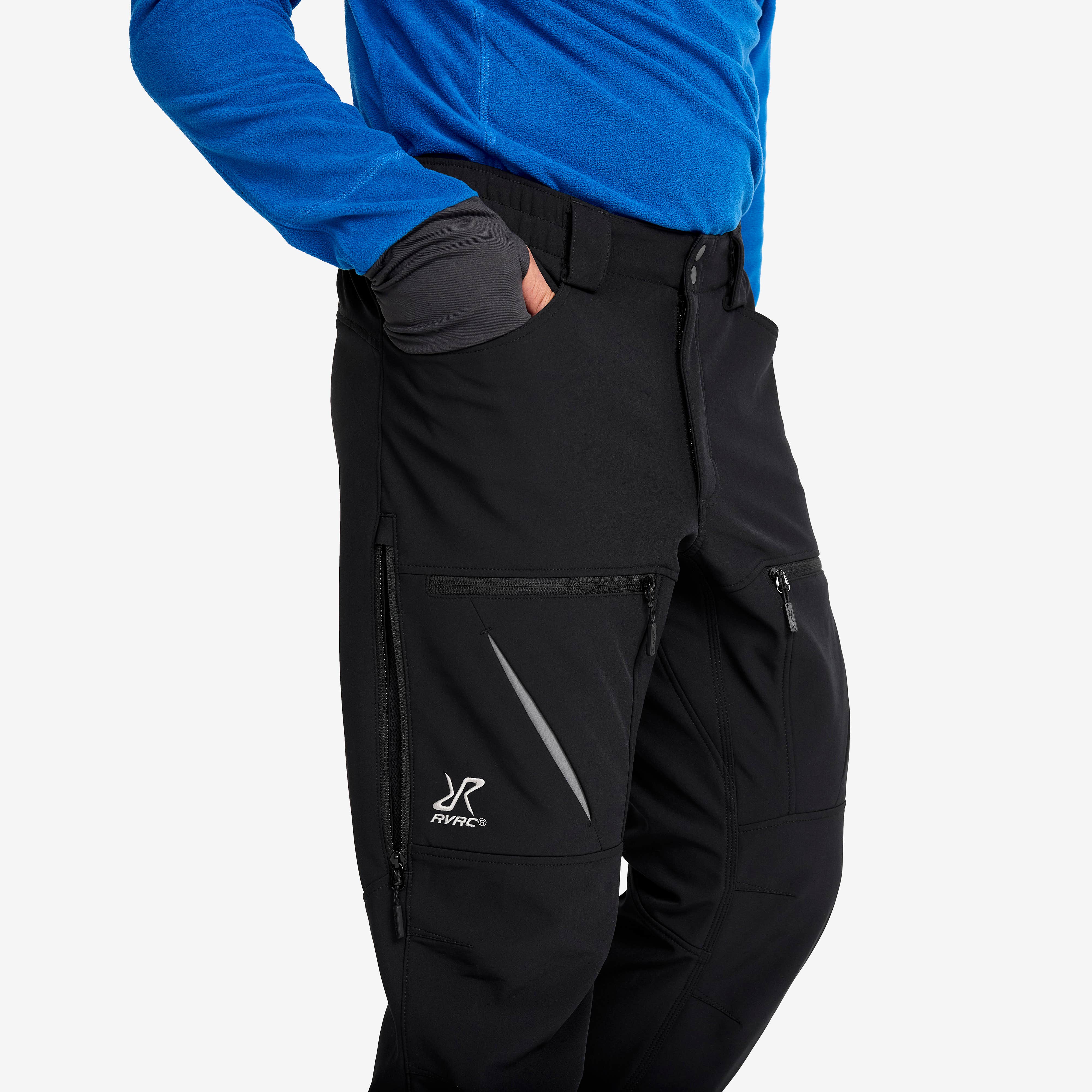 Hiball Softshell Pants Herre Black