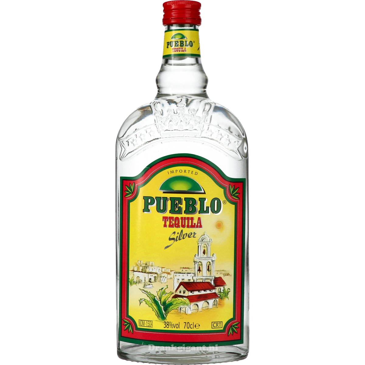 Tequila Pueblo Silver 70 cl
