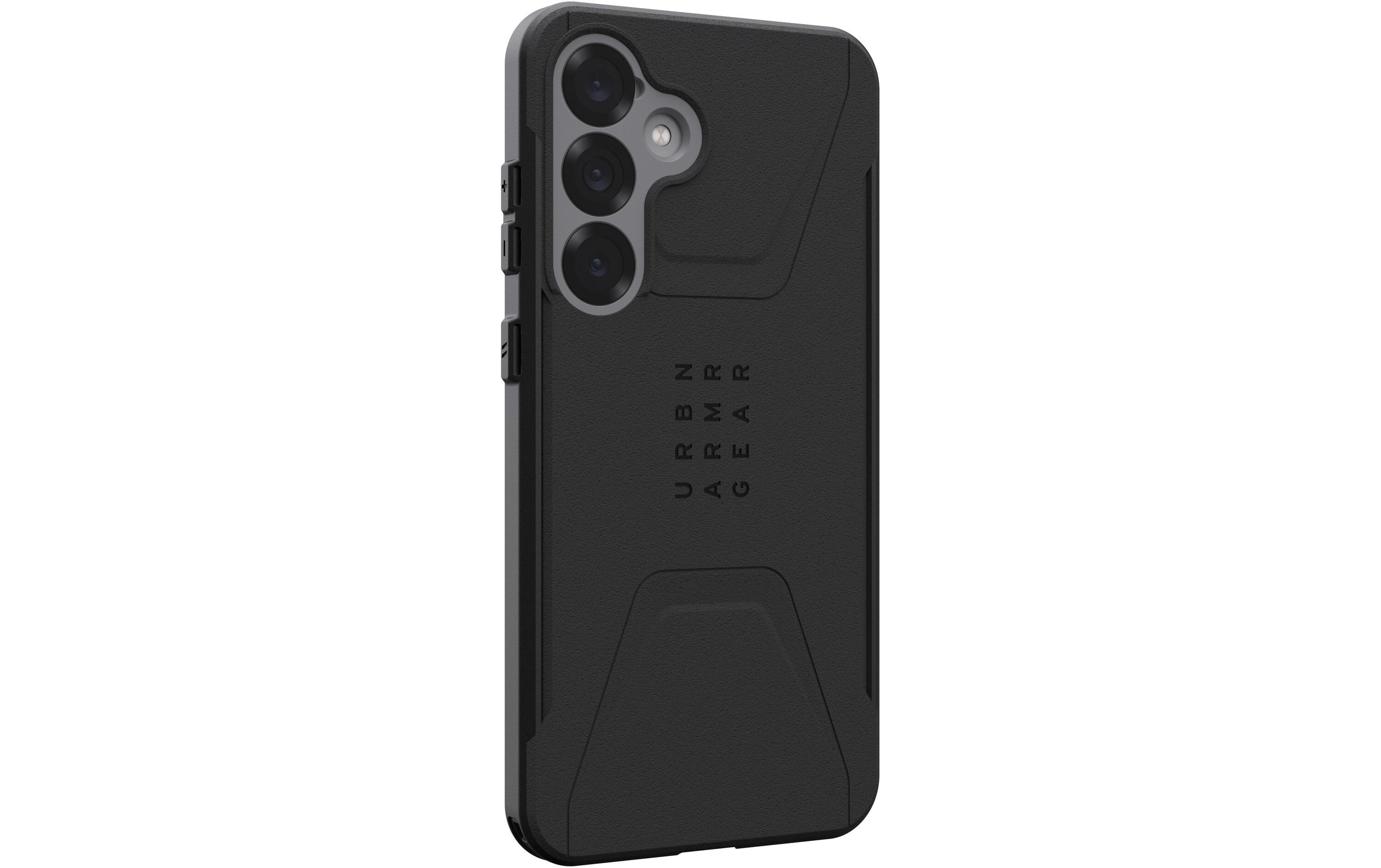 Back Cover Civilian Galaxy S25+ BlackSchutzhülle für das Samsung Galaxy S25+