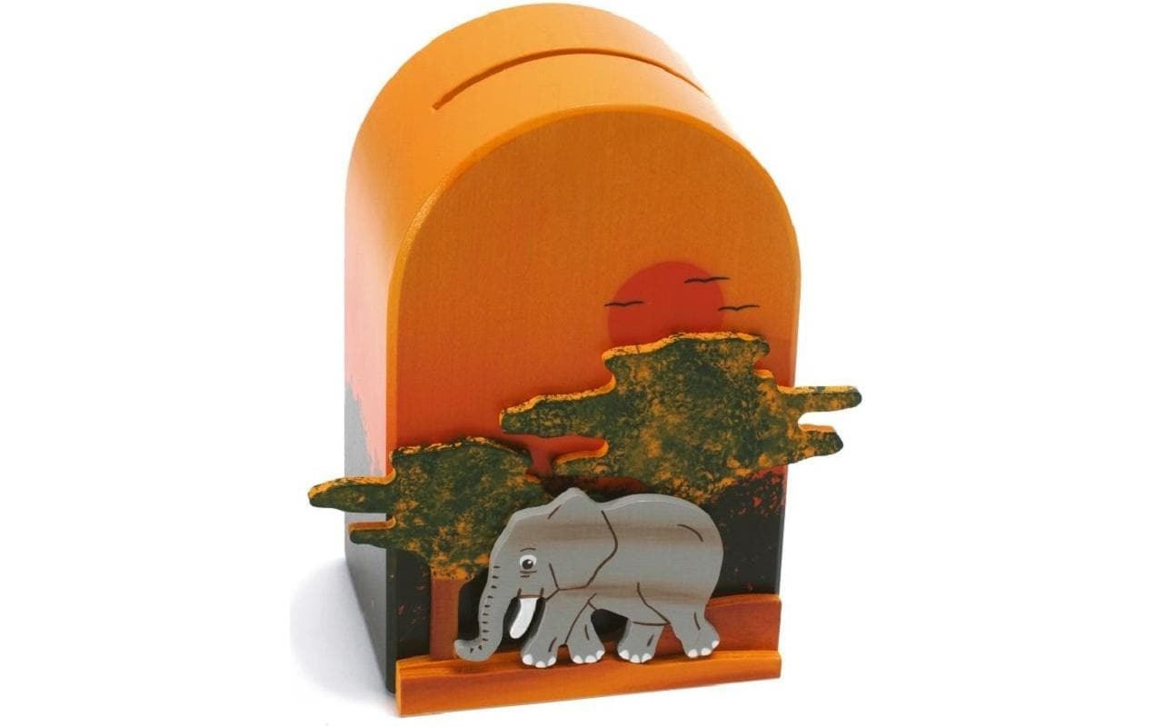 Spardose »Elefant« Holzart: Birke, Linde (Finnland, Schweiz)
