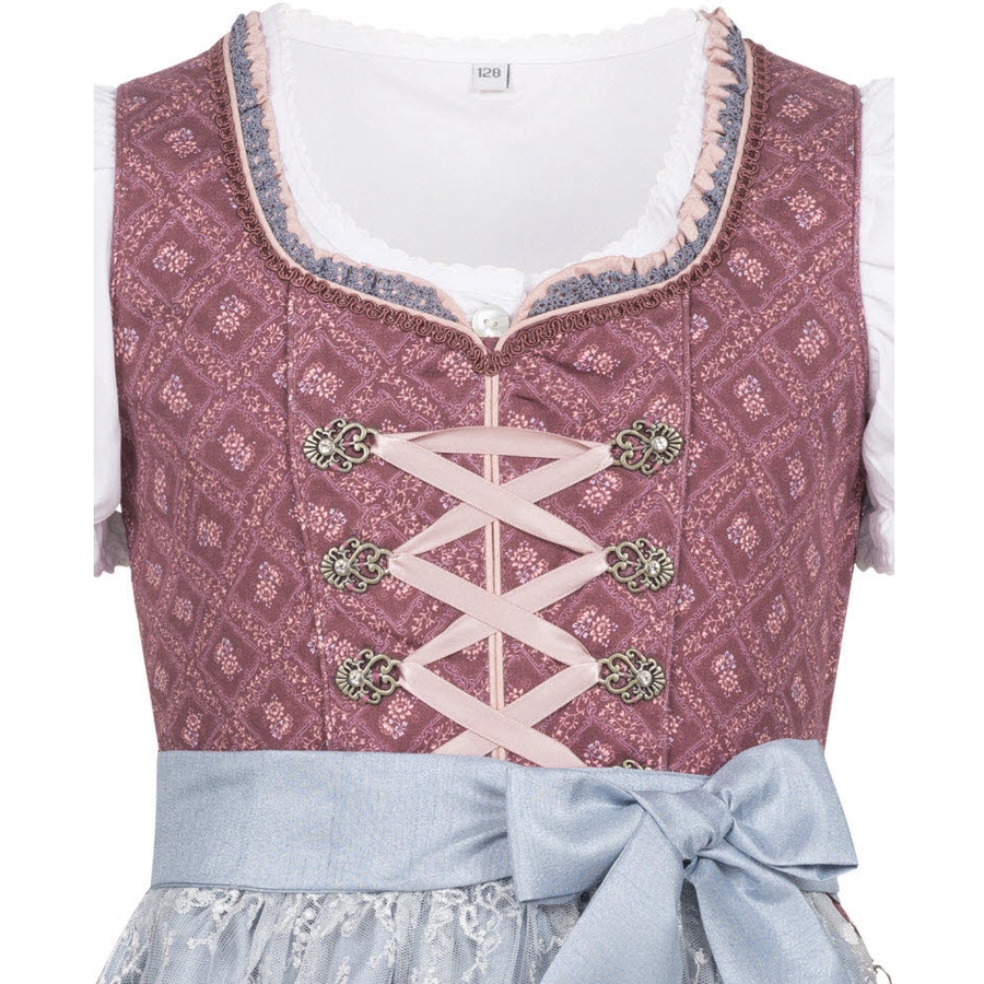 Nübler Kinderdirndl 3-teilig Lea Beere