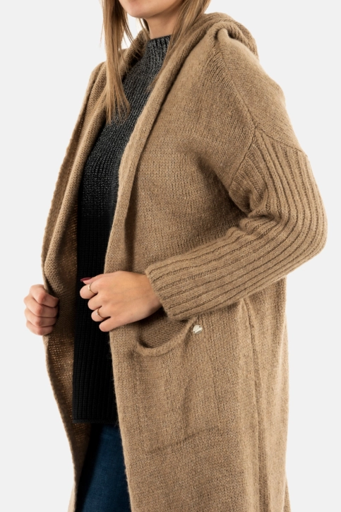 Gilets cardigans bsb 052-215013 beige