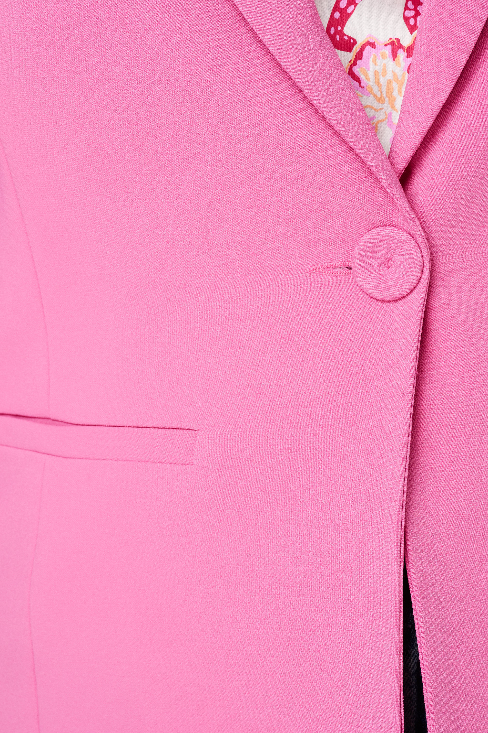 Blazer met pofmouwen Pink