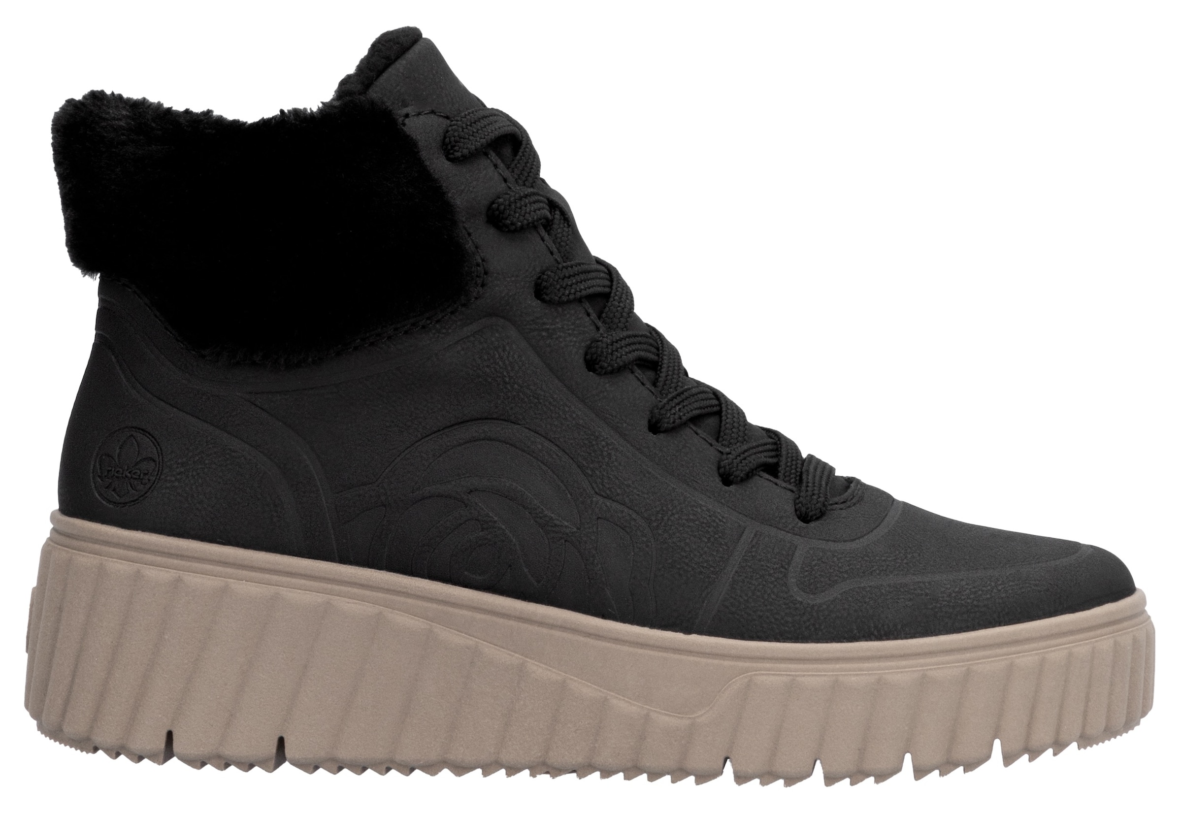 Rieker Winterboots  , Keilstiefelette, Schnürboots mit Innenreissverschluss
