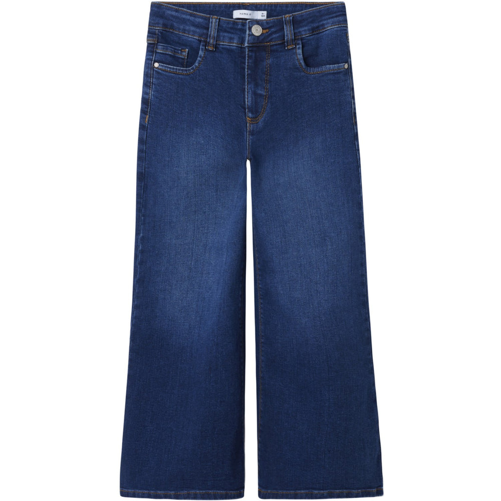 Køb Name It Dark Blue Denim Nkfpolly X-Wide Jeans 3057-Fr Noos