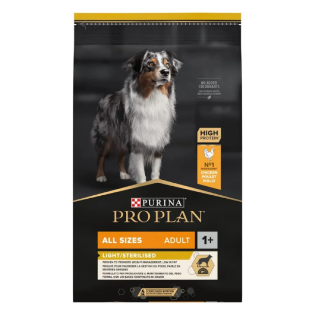 Croquettes chien - Pro Plan All Size Adult Light/Sterilised