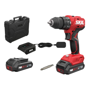 SKIL 20V accuklopboormachine 3021HB brushless (incl 2 accu's 2Ah   lader)