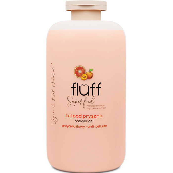 Gels douche anti-cellulite - Pêche & pamplemousse - Corps - 2 x 500 ml