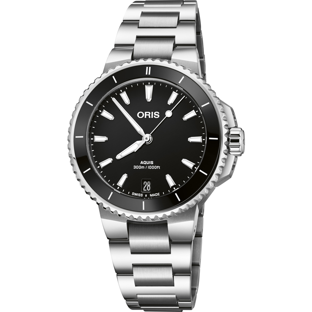 Oris Aquis Date Schwarz Ø 36.5mm