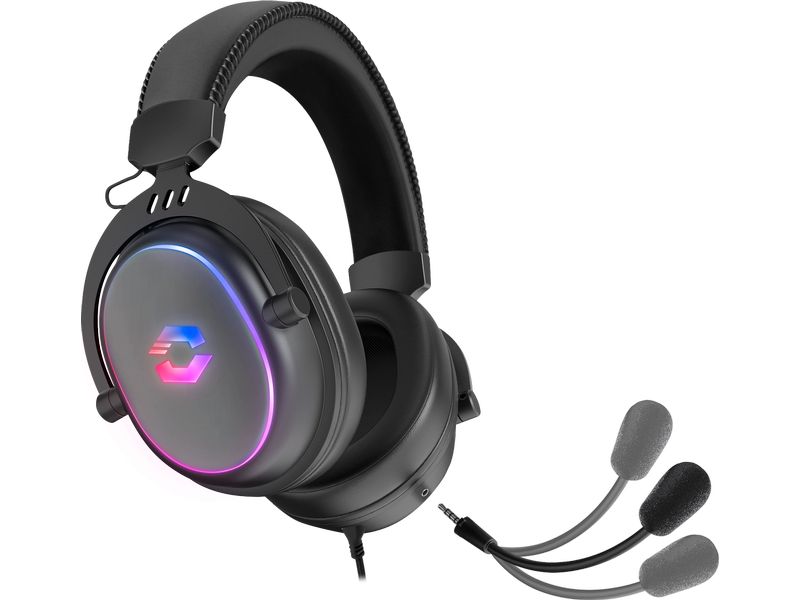 Speedlink Headset Conux Gaming RGB, Schwarz Stereo Gaming Headset, wired