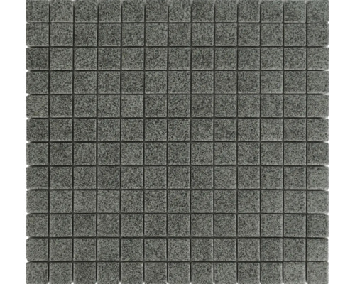 Keramisch mozaïek 32 x 29,5 cm mat grijs