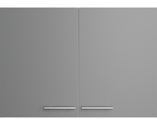 Optifit wandkast Mats825 BxDxH 100x34,9x70,4 cm basaltgrijs mat gedemonteerd