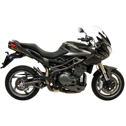 Silencieux Arrow maxi race-tech titane embout carbone