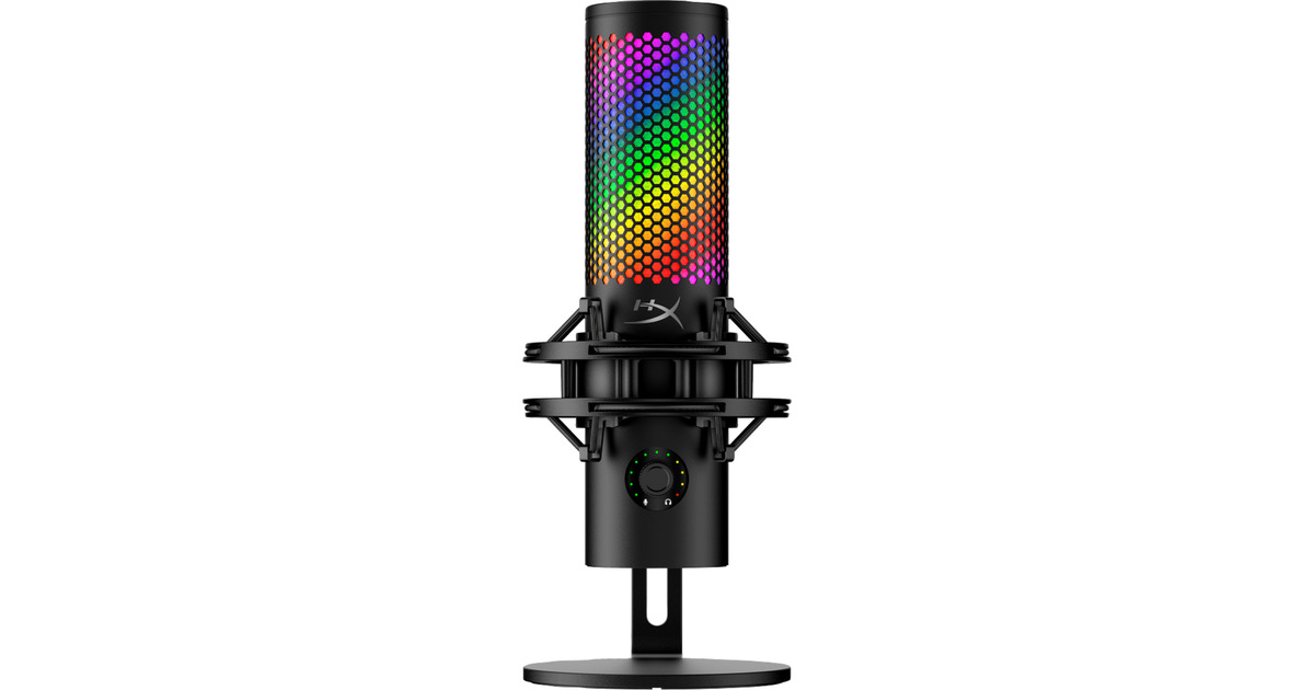 HyperXQuadCast 2 S microfoon  (Zwart, RGB leds)