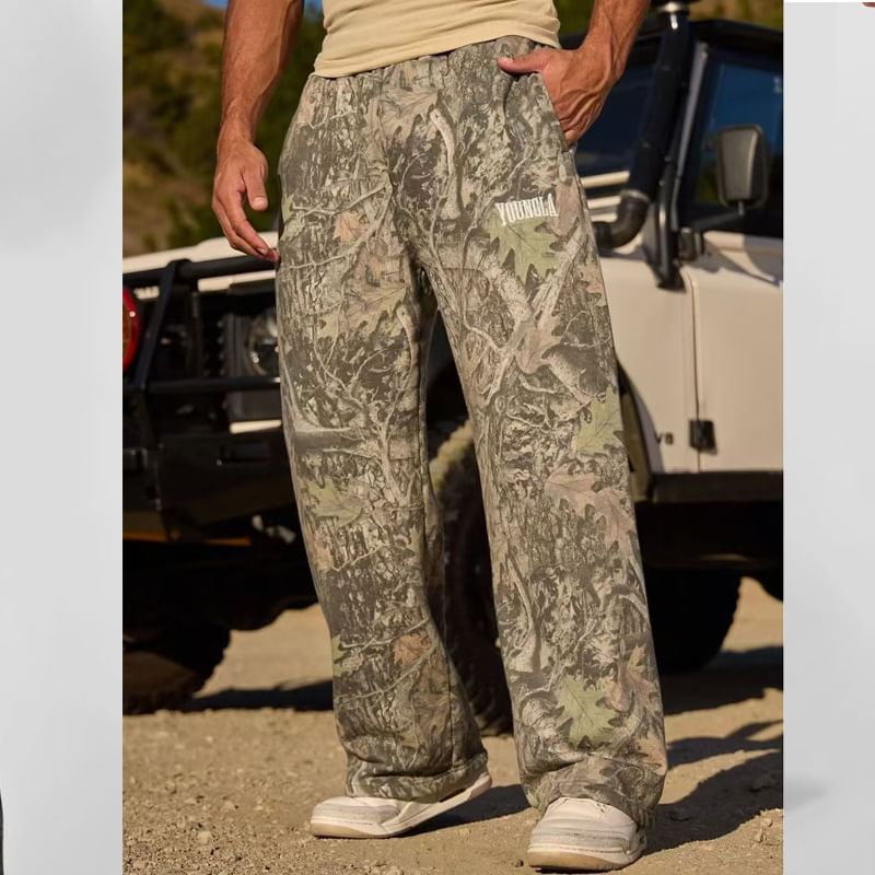 Jerolenea - Hoge Camo Rechte Broek