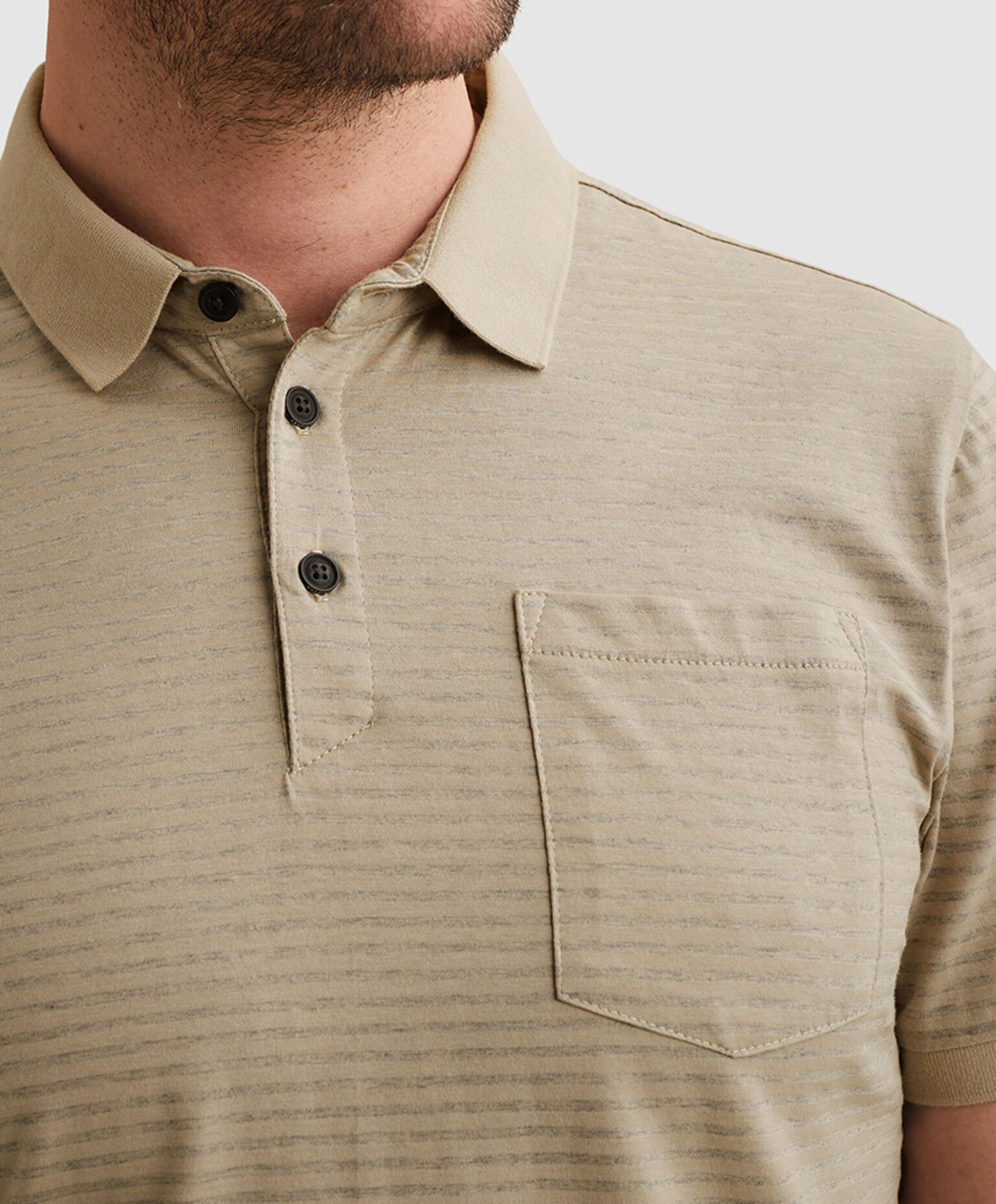 Vanguard Heren polo beige