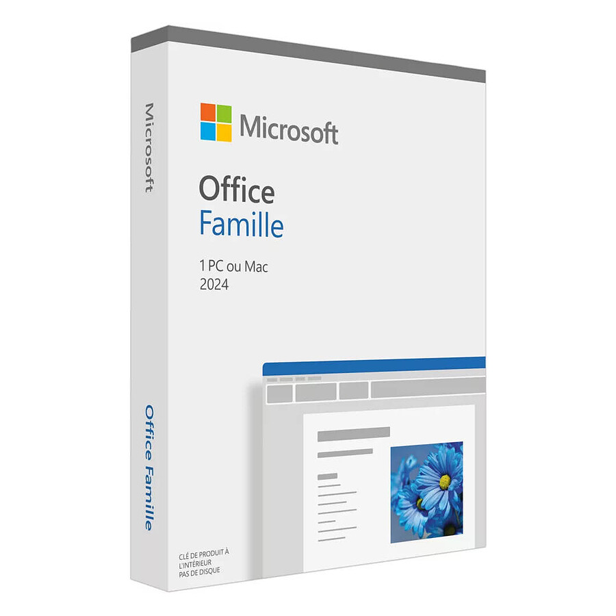 Microsoft Office Famille et Etudiant 2024 (Europe)