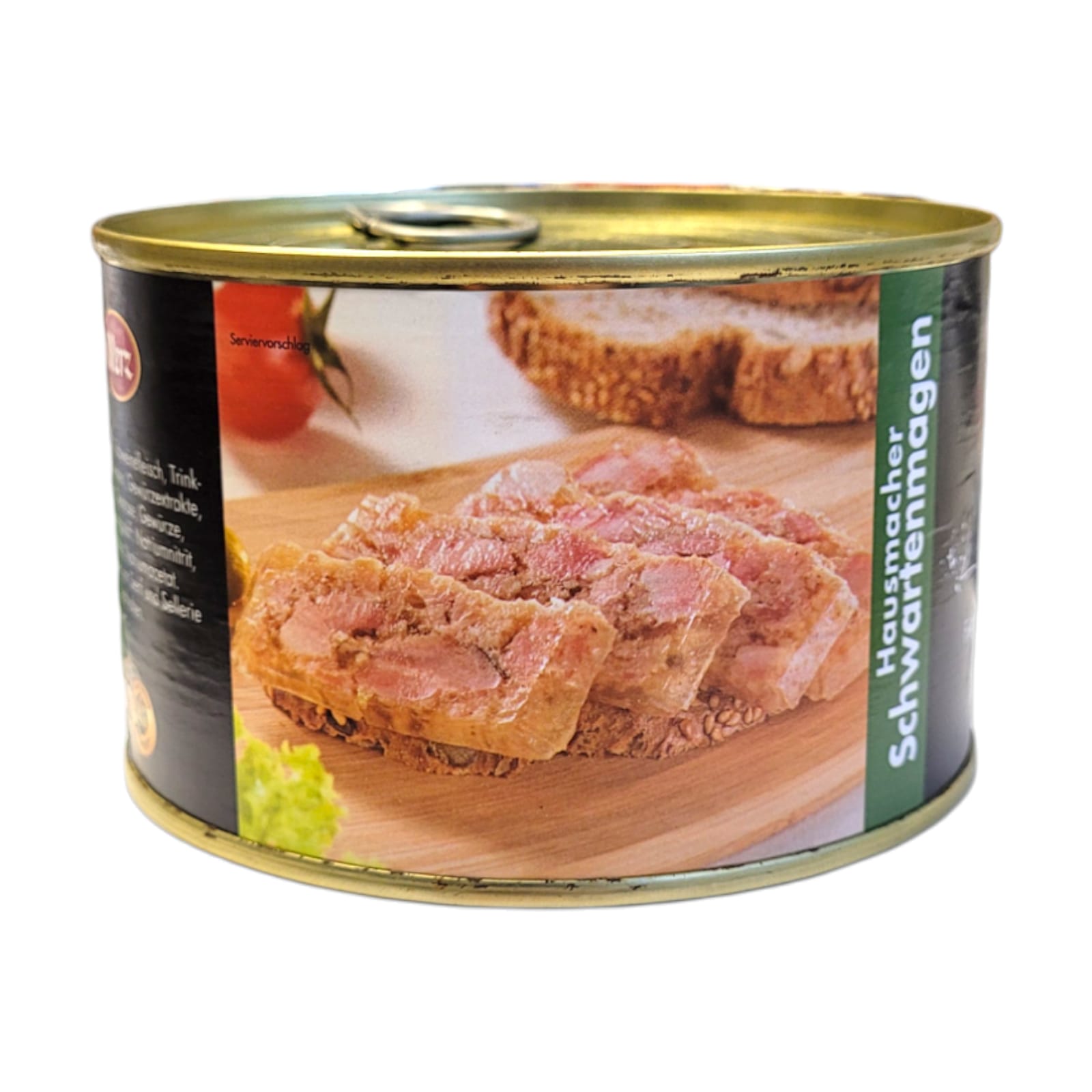 Werz Hausmacher Dosenwurst Schwartenmagen 400g MHD:29.11.25