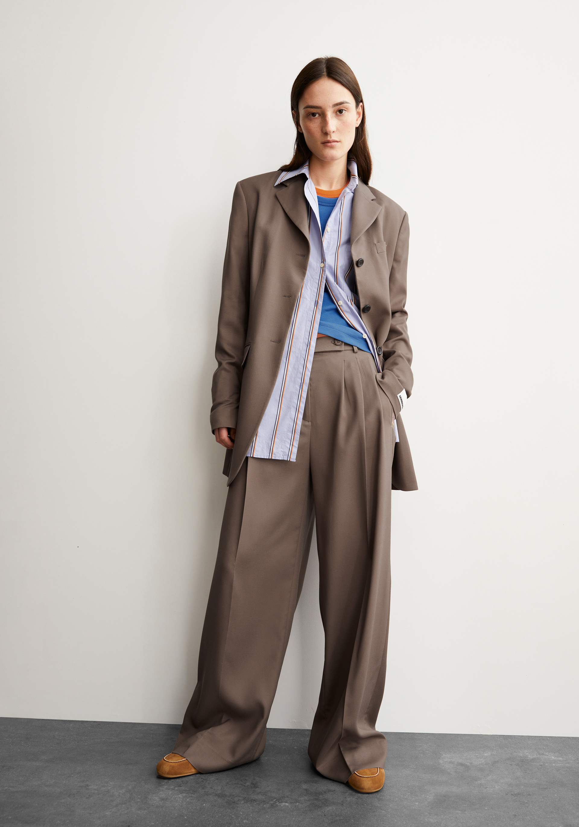 Armedangels Stoffhose Kaayua Walnut Cream
