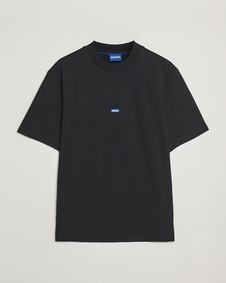 HUGO Nieros Crew Neck T-Shirt Black
