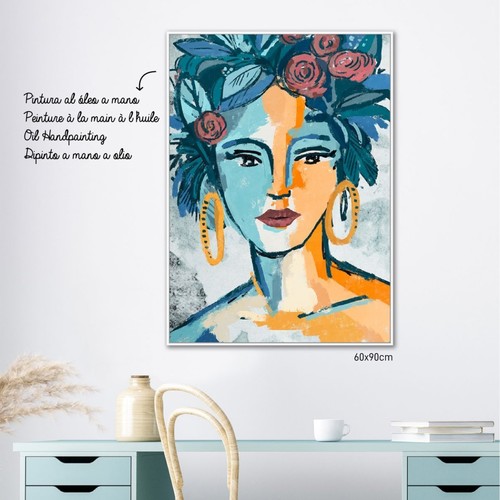 Signes Grimalt - Cuadro Frida Azul