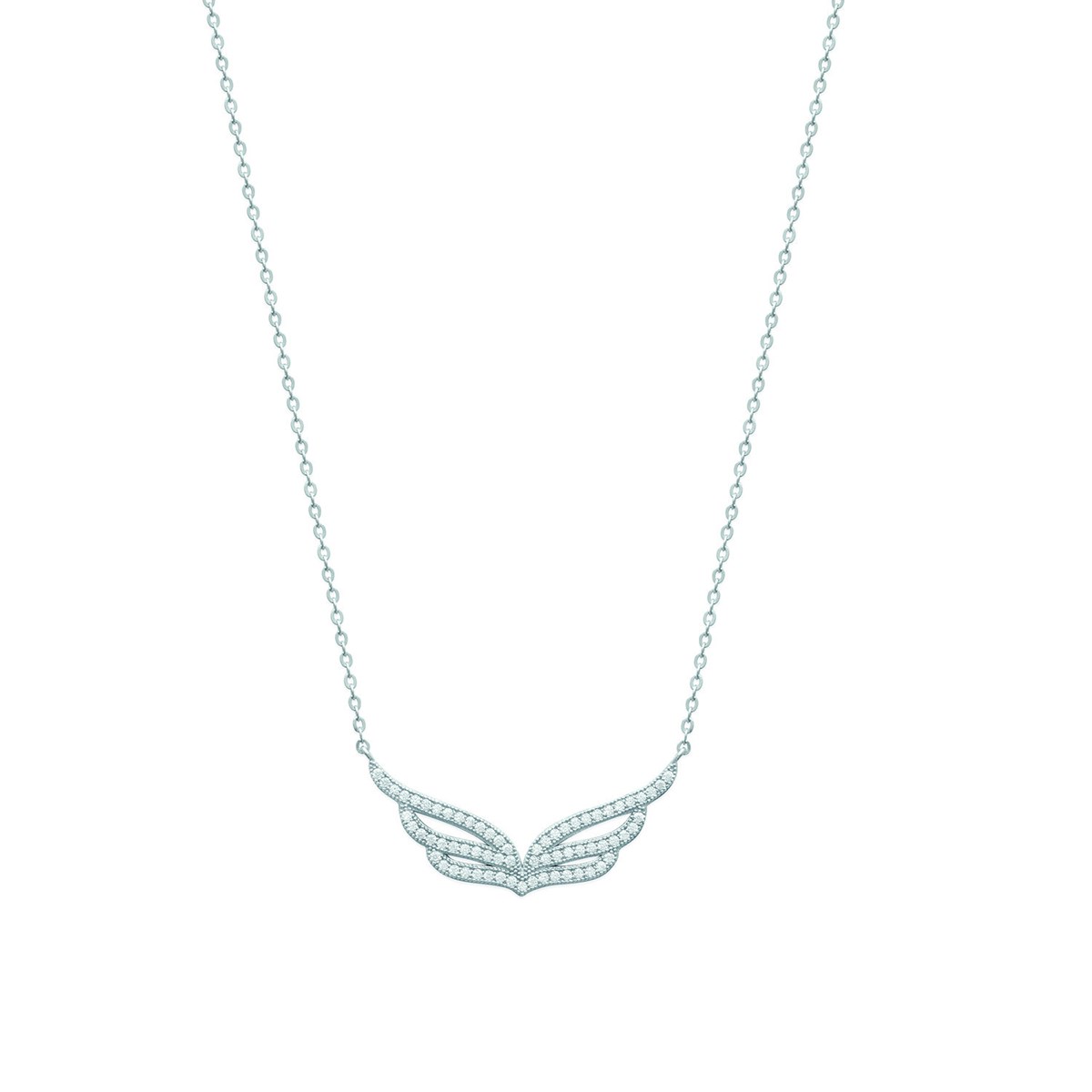 Collier Brillaxis ailes empierrées