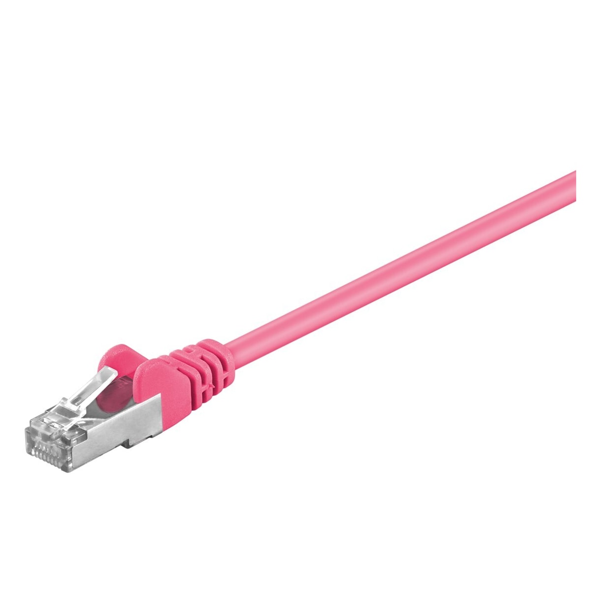 Goobay Patchkabel CAT 5e, SF/UTP, Magenta, 3 m