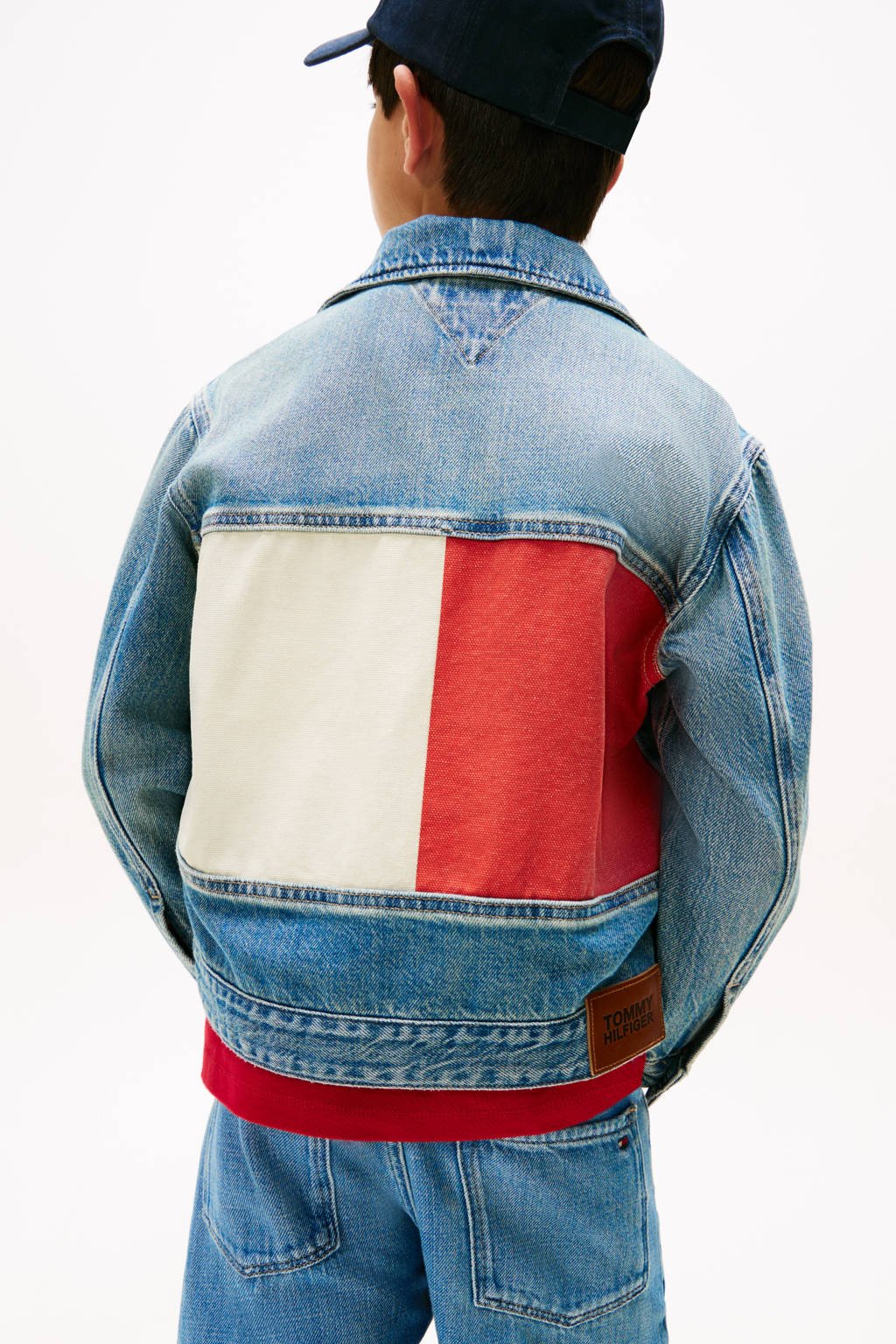 Tommy Hilfiger spijkerjas medium blue denim