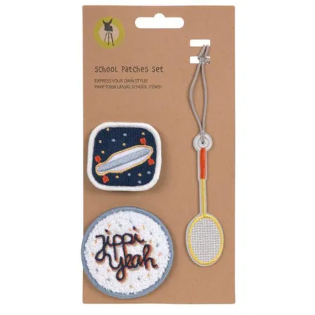 Lässig Patches und Anhänger - School Set Sport