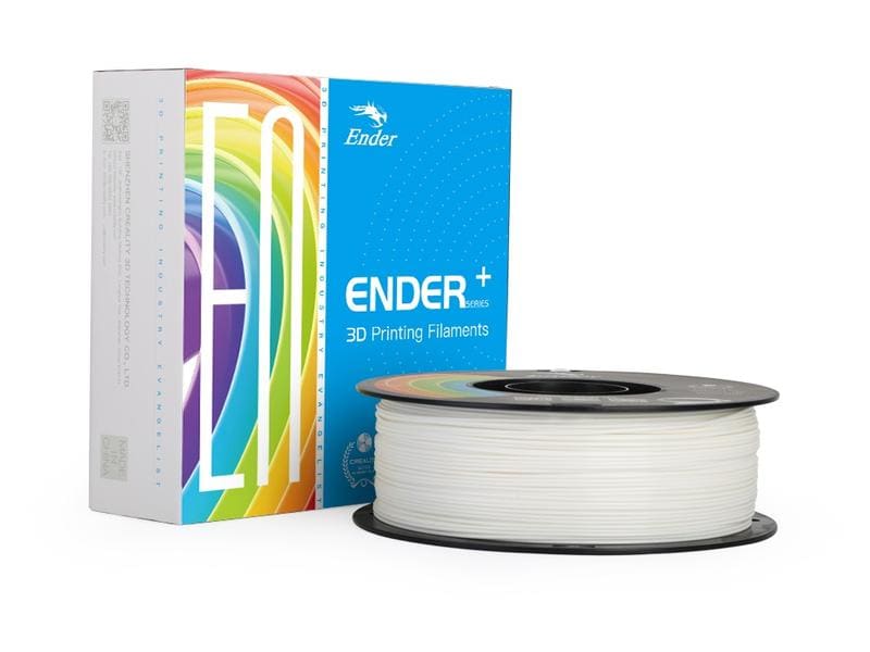 Creality Filament PLA  Weiss, 1.75 mm, 1 kg Hochwertiges PLA  Filament für 3D-Drucker
