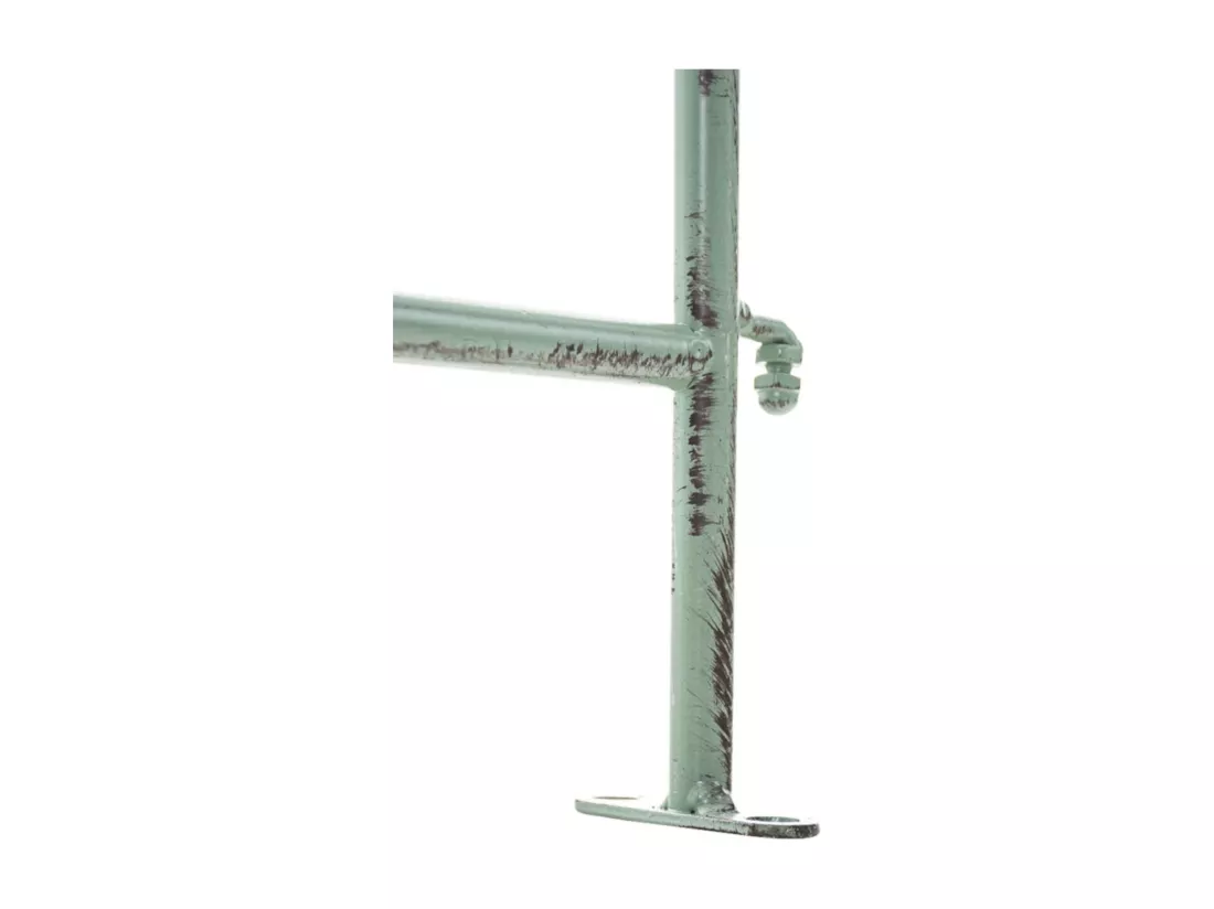 Lot de 4 Clôture de jardin - Métal & Métal - Vert antique - Mangold
