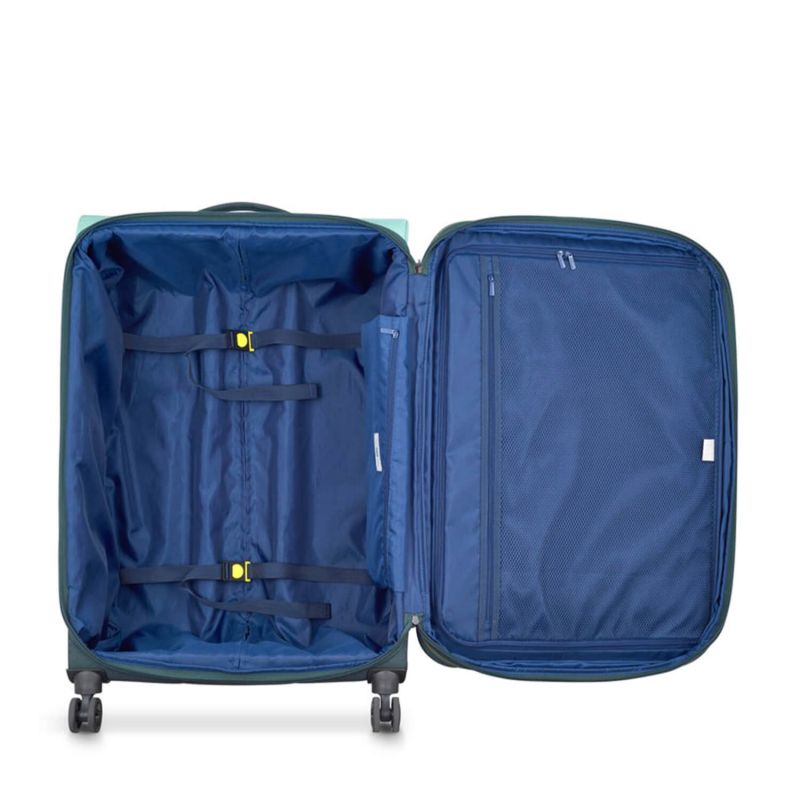 Valise souple Brochant 3 Extensible 78 cm Vert