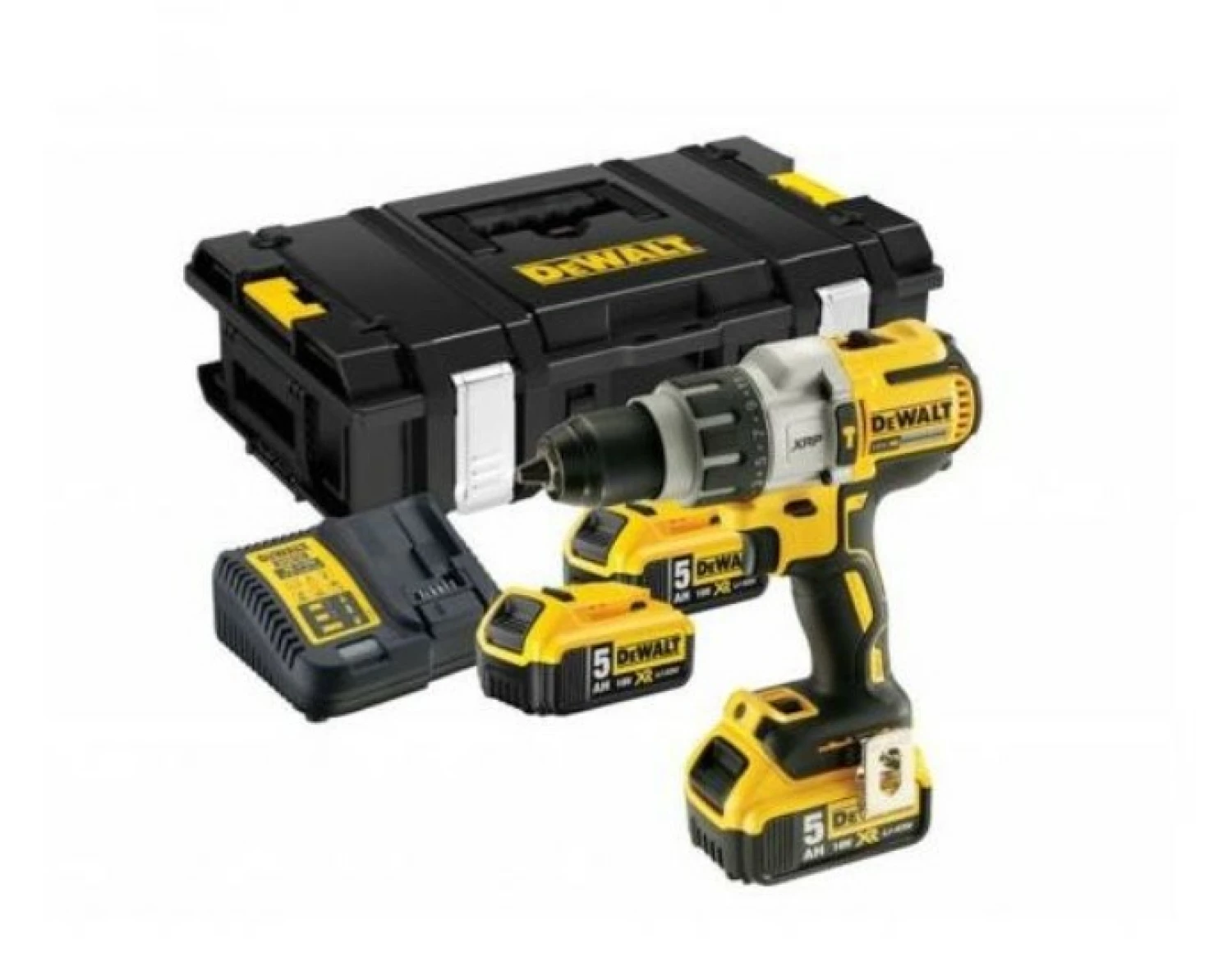 DeWALT DCD996P3K 18V Li-ion XR Accu klopboor- /schroefmachine set (3x 5.0Ah) in TSTAK koffer - koolborstelloos