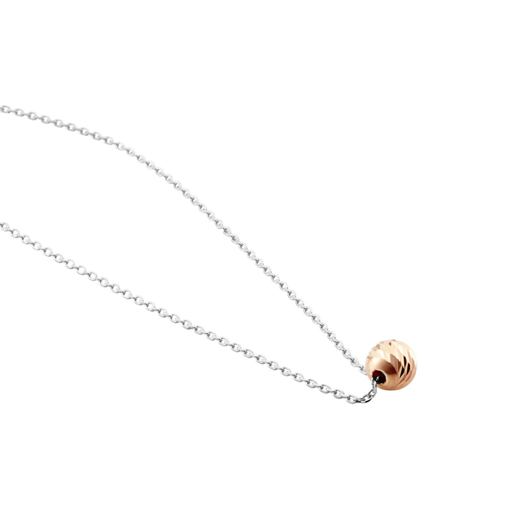 Collier Argent Bicolore Ramiro