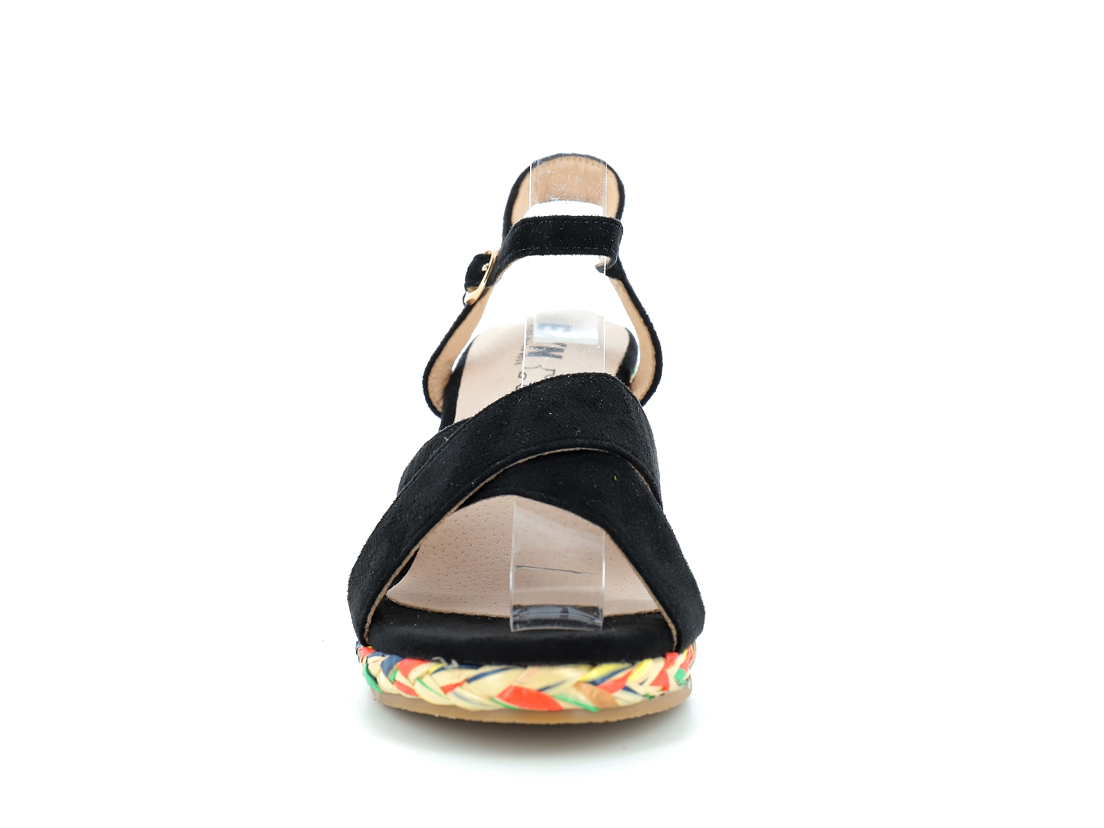 Elue par nous-NECHANCRE Cuir Velours Noir