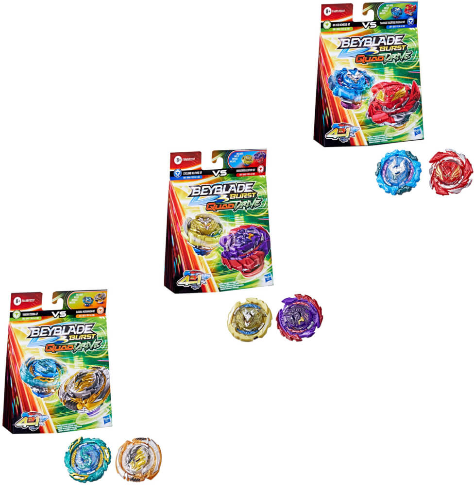 BEY QD Dual Pack, sortiert