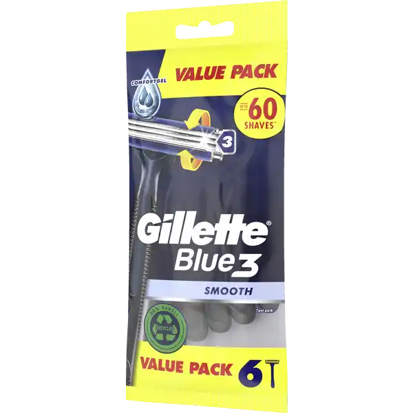 BLUE 3 Smooth Einwegrasierer