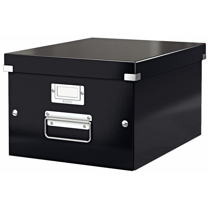 Leitz Aufbewahrungsbox Click & Store, 7.4 l, schwarz